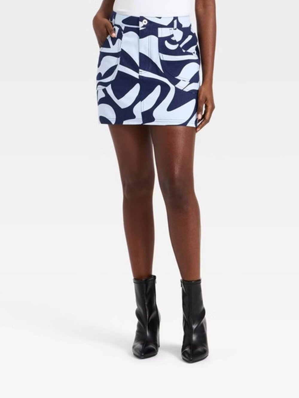 Target Black History Month Women's Mini Cargo Skirt